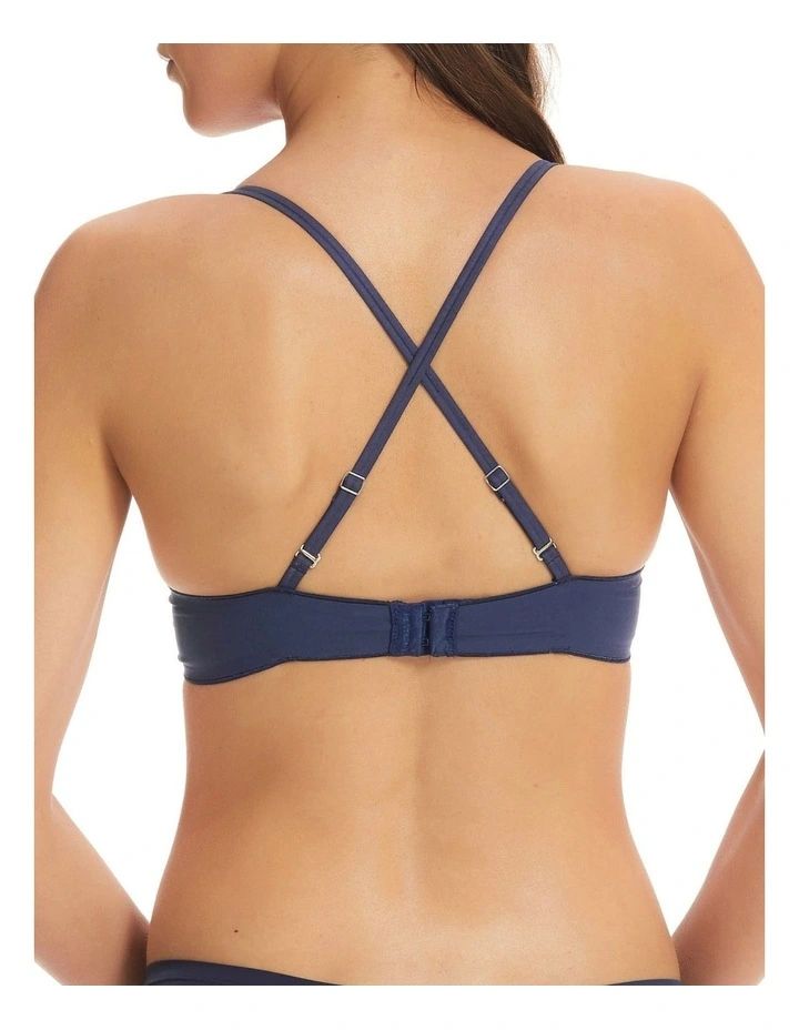 FINELINES Underline Dual Up Two Boost Bra NB013 - Navy