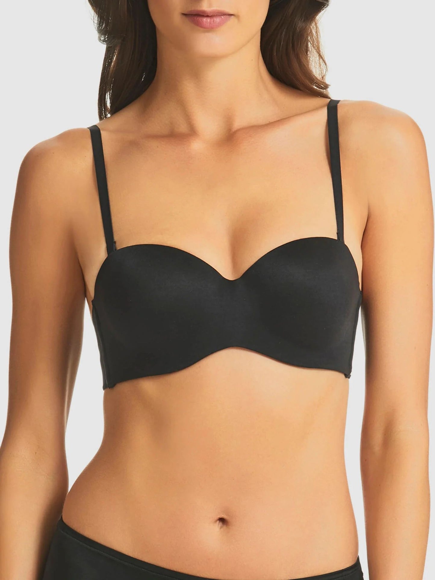 FINELINES Memory Strapless Bra MM014 - Black
