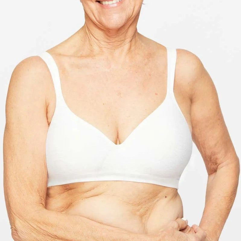 PLAYTEX Comfort Revolution Contour Wirefree Bra Y1176H - White