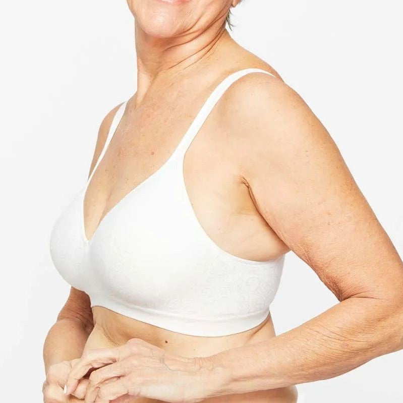 PLAYTEX Comfort Revolution Contour Wirefree Bra Y1176H - White