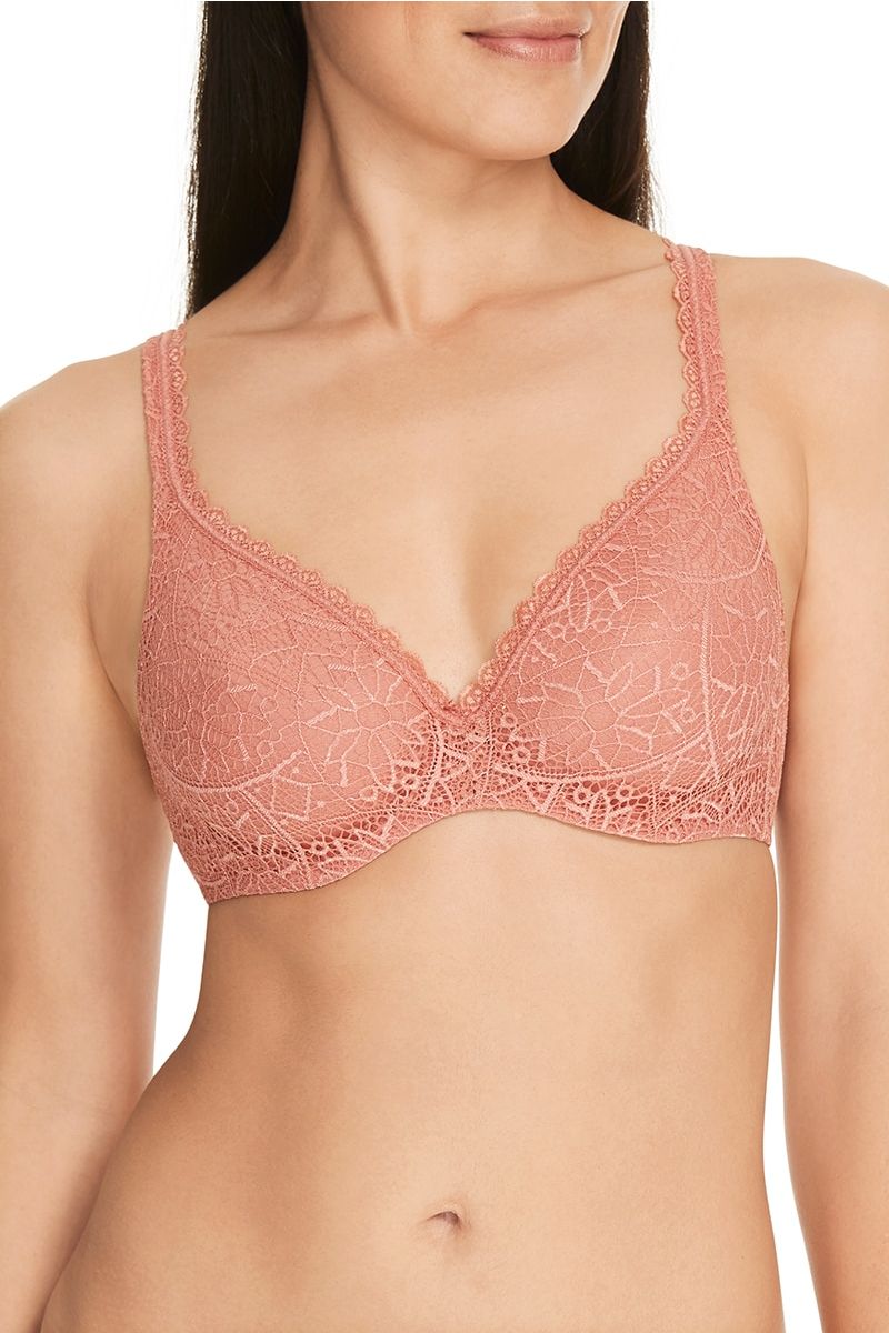 BERLEI Barely There Lace Contour Bra YYTP - Blush