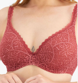 BERLEI Barely There Lace Contour Bra YYTP - Copper Rouge