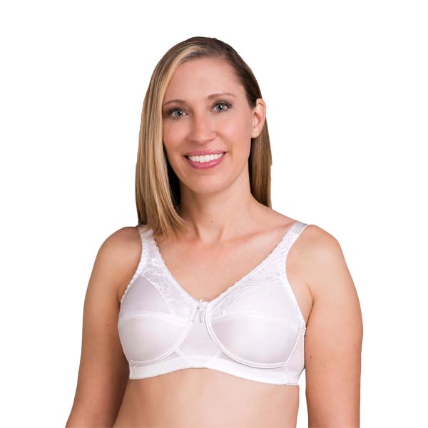 EXQUISITE BODIES Barbara Soft Cup Prosthesis Bra 210 - White