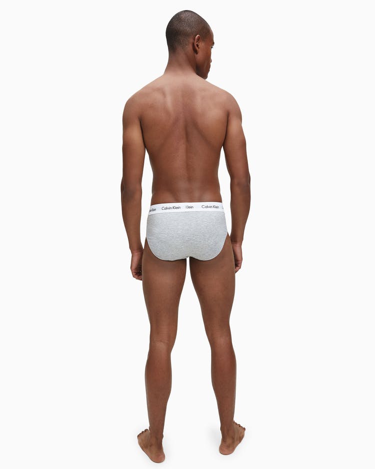 CALVIN KLEIN for Men - Cotton Stretch Hip Brief U2661 - 3Pack