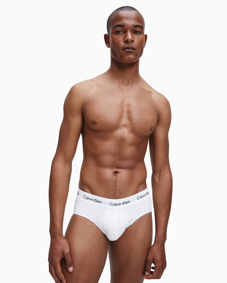 CALVIN KLEIN for Men - Cotton Stretch Hip Brief U2661 - 3Pack