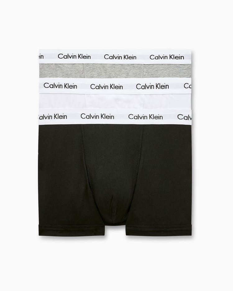 CALVIN KLEIN for Men - Cotton Stretch Low Rise Trunk U2664 - 3Pack