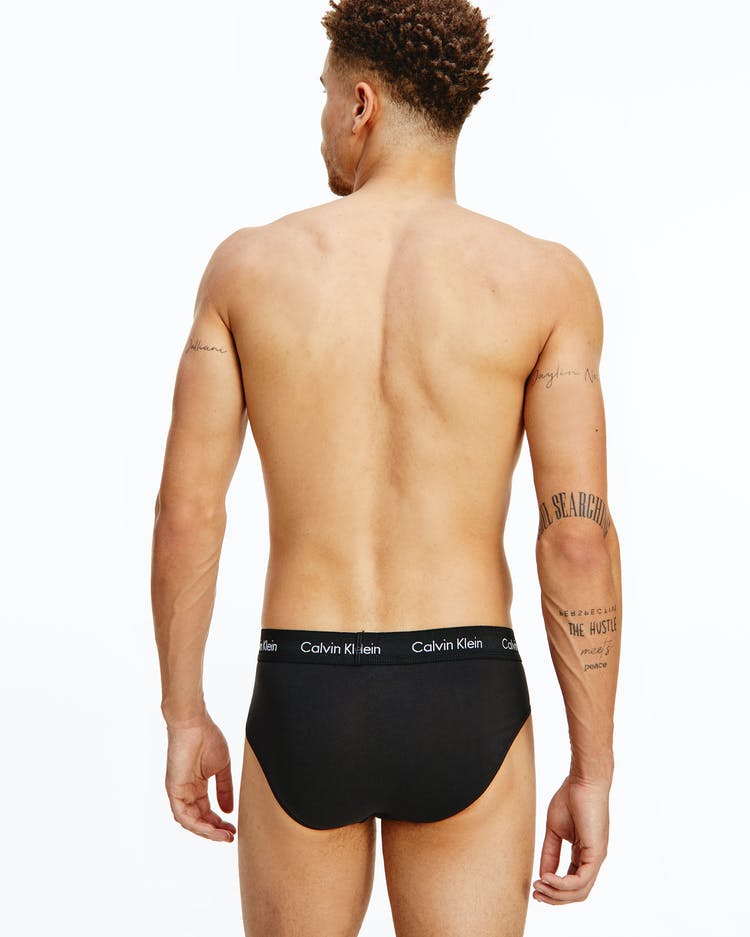 CALVIN KLEIN for Men - Cotton Stretch Hip Brief U2661 - 3Pack