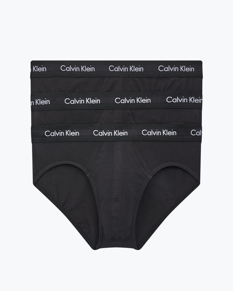 CALVIN KLEIN for Men - Cotton Stretch Hip Brief U2661 - 3Pack
