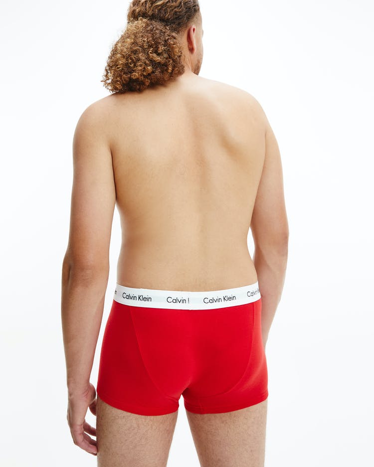 CALVIN KLEIN for Men - Cotton Stretch Low Rise Trunk U2664 - 3Pack