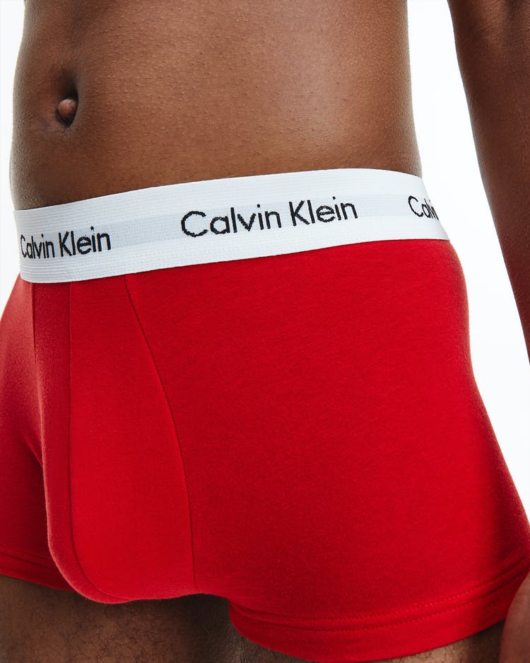 CALVIN KLEIN for Men - Cotton Stretch Low Rise Trunk U2664 - 3Pack