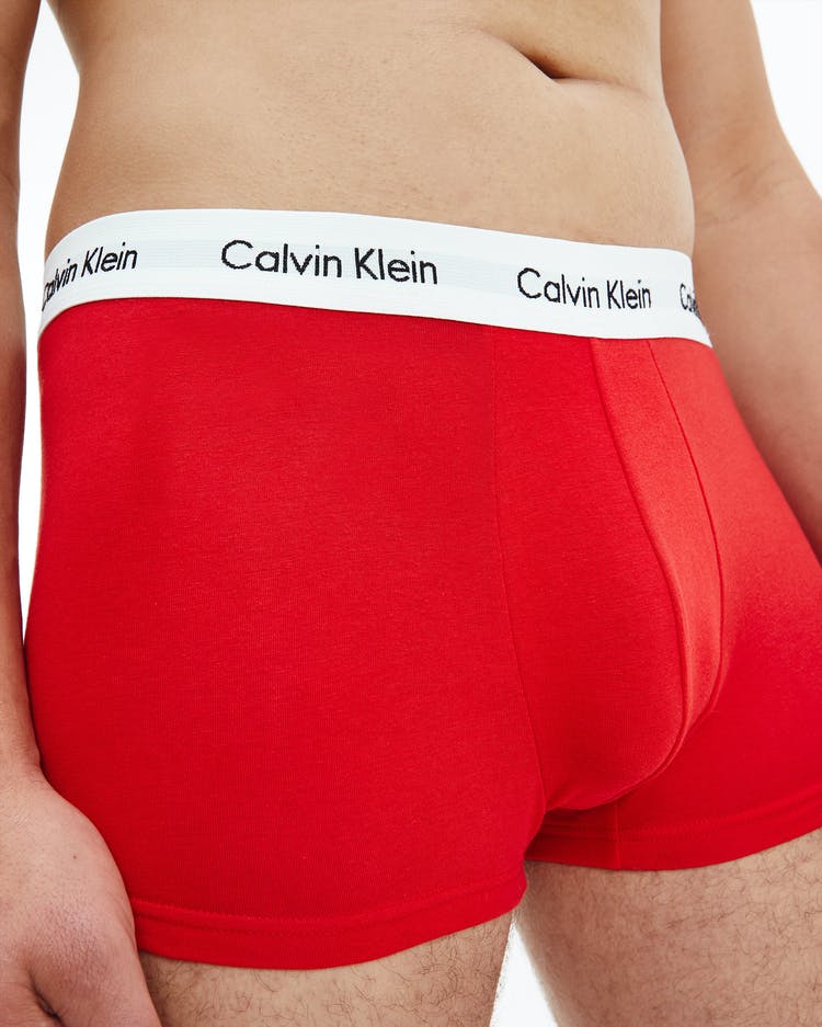 CALVIN KLEIN for Men - Cotton Stretch Low Rise Trunk U2664 - 3Pack