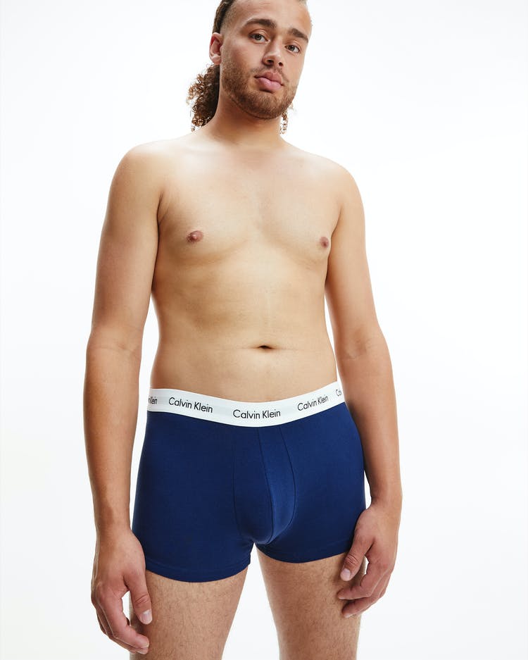 CALVIN KLEIN for Men - Cotton Stretch Low Rise Trunk U2664 - 3Pack
