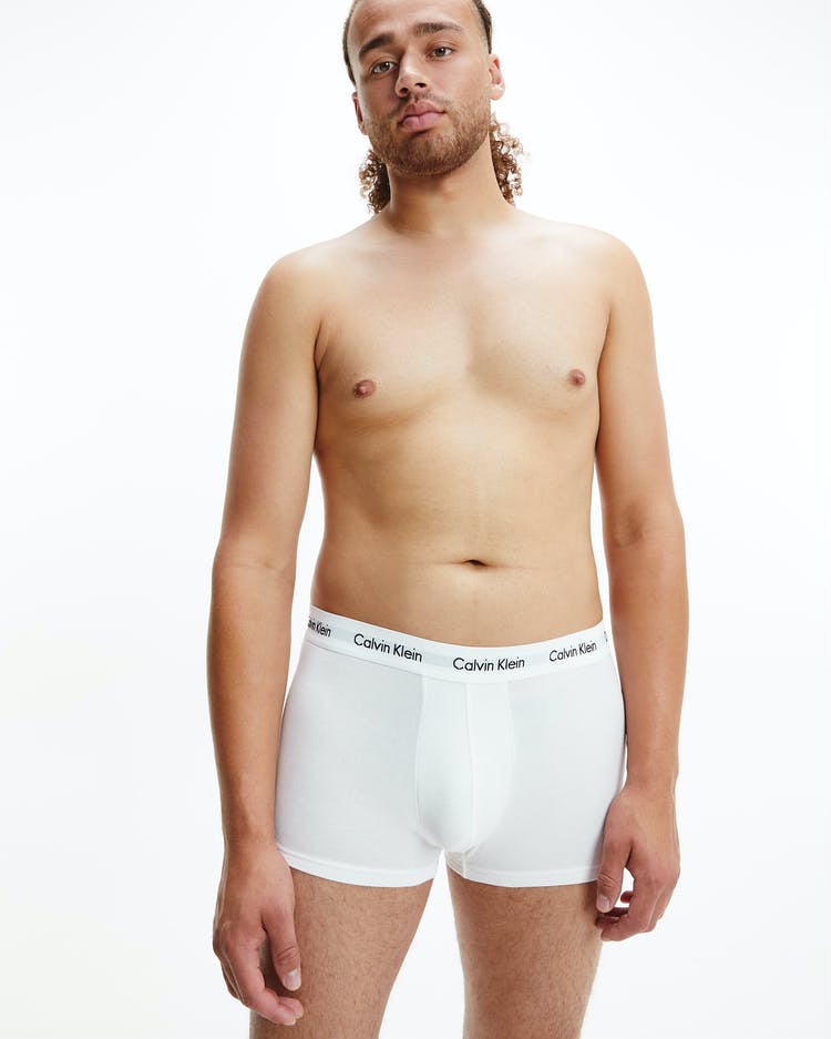 CALVIN KLEIN for Men - Cotton Stretch Low Rise Trunk U2664 - 3Pack