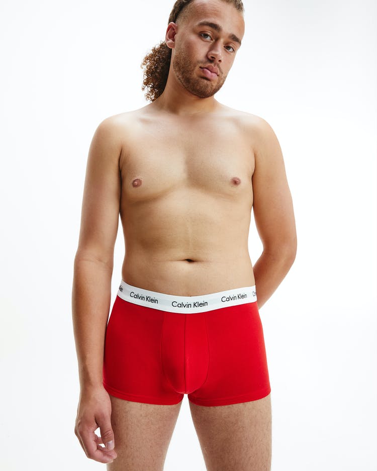 CALVIN KLEIN for Men - Cotton Stretch Low Rise Trunk U2664 - 3Pack