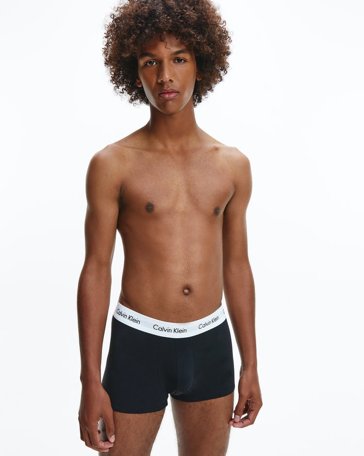 CALVIN KLEIN for Men - Cotton Stretch Low Rise Trunk U2664 - 3Pack