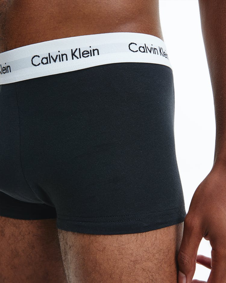 CALVIN KLEIN for Men - Cotton Stretch Low Rise Trunk U2664 - 3Pack