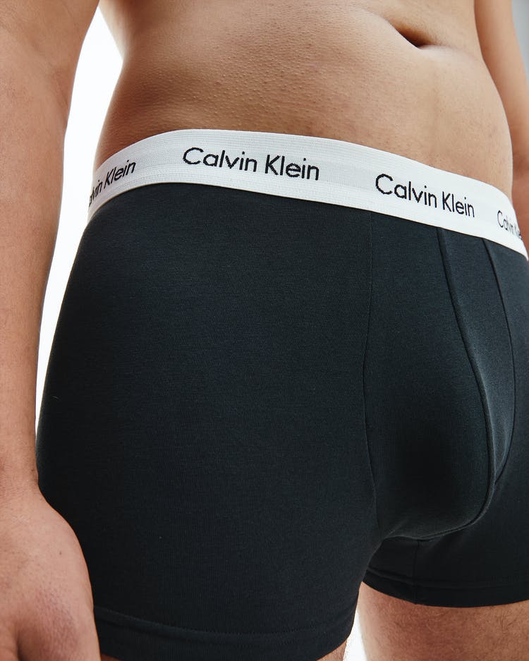 CALVIN KLEIN for Men - Cotton Stretch Low Rise Trunk U2664 - 3Pack
