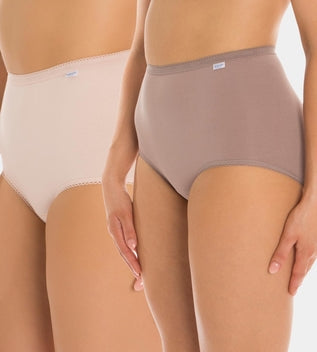 SLOGGI Maxi Brief 2Pack 10054778 - Pink & Brown