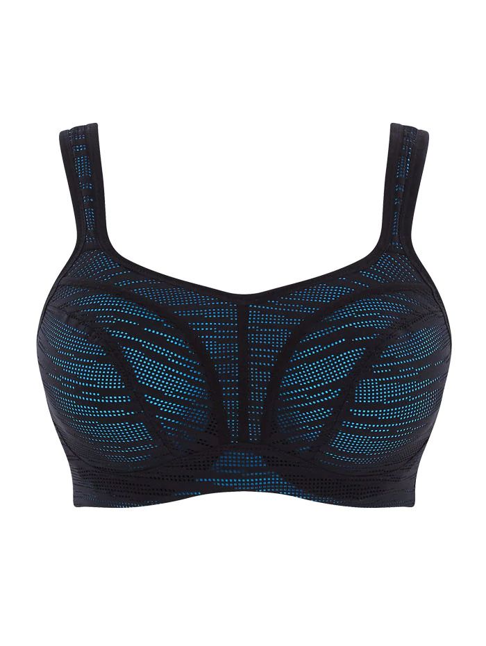 PANACHE Wired Sports Bra 5021 - Black Aqua