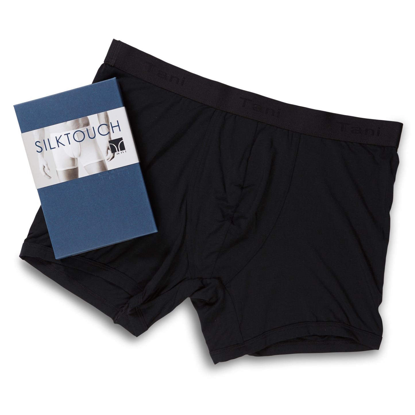 TANI Mens SilkTouch Contour Boxer Plain Trunk 29080