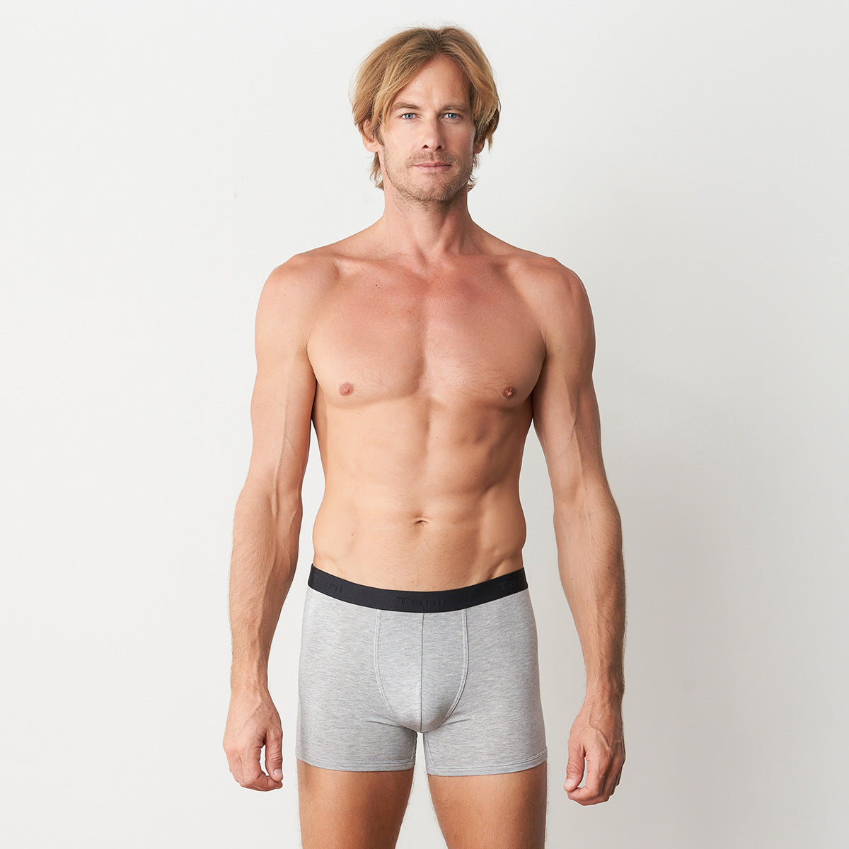 TANI Mens SilkTouch Contour Boxer Plain Trunk 29080