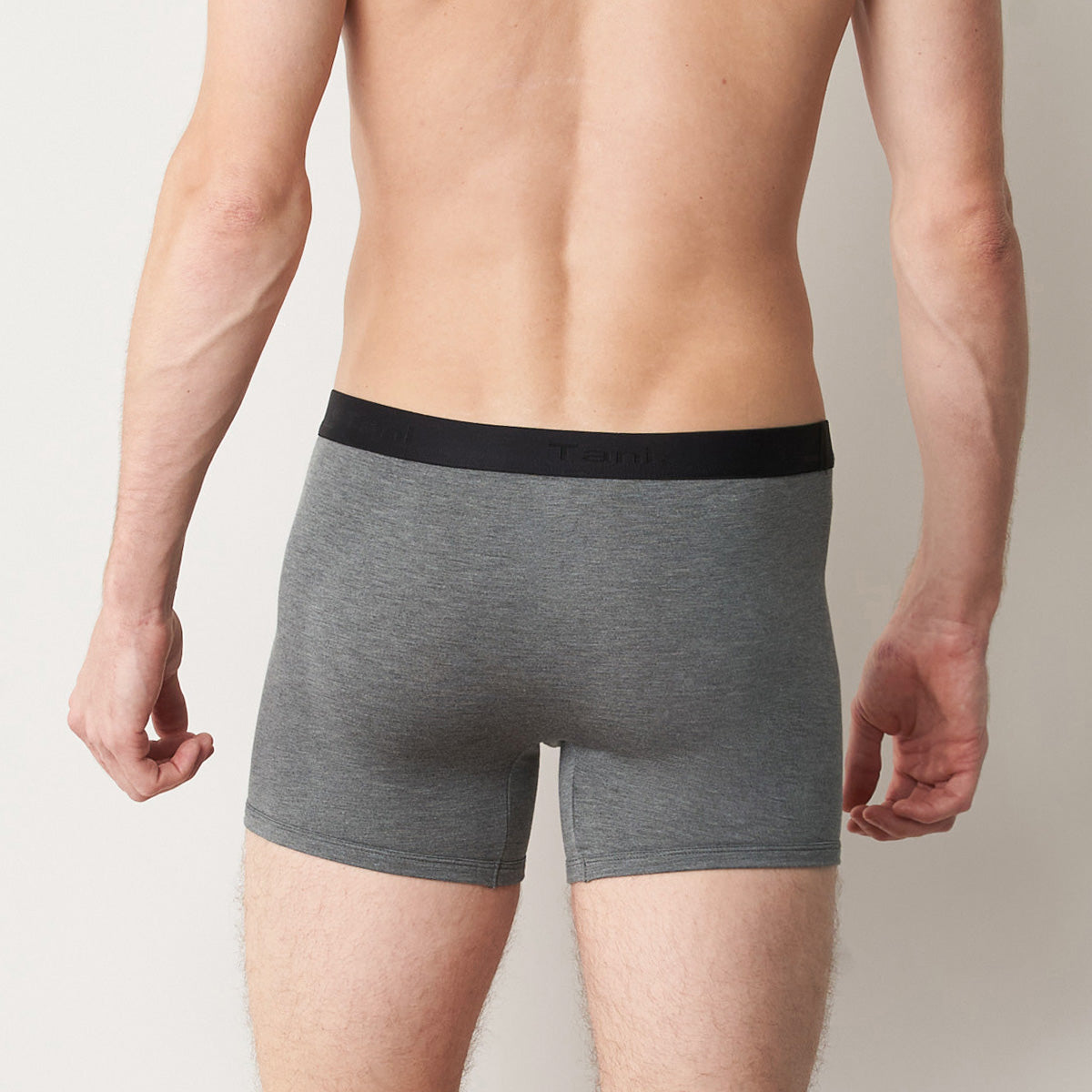 TANI Mens SilkTouch Contour Boxer Print Trunk 29080