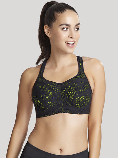 PANACHE Wired Sports Bra 5021 - Limelight/ Pink Marl/ Cobalt