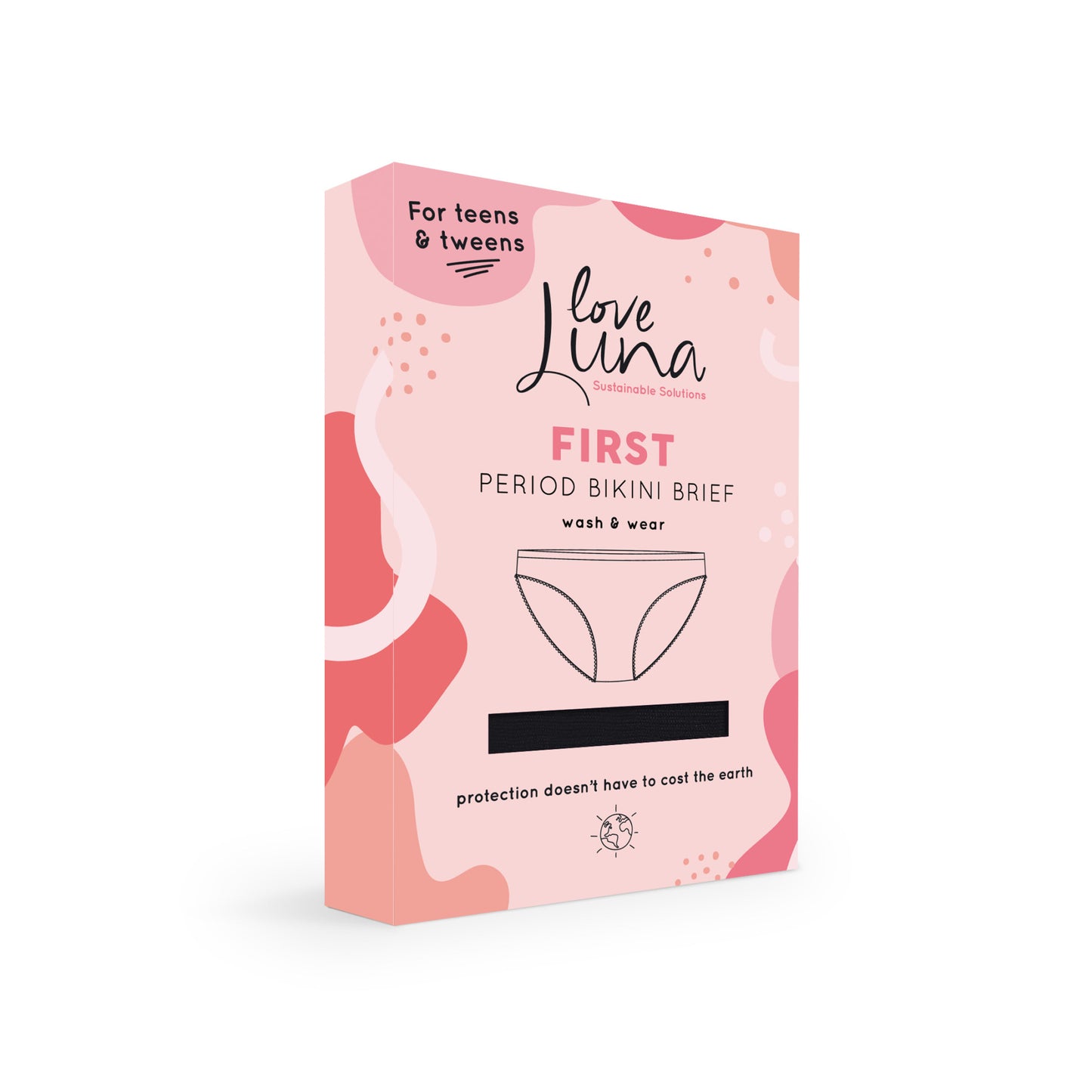 LOVE LUNA First Period Bikini Brief (for Teen)
