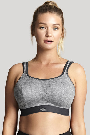 PANACHE Non Wired Sports Bra 7341 - Charcoal Marl