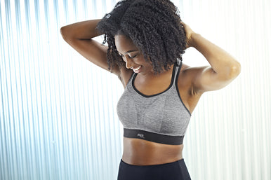 PANACHE Non Wired Sports Bra 7341 - Charcoal Marl