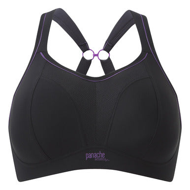 PANACHE Non Wired Sports Bra 7341 - Black