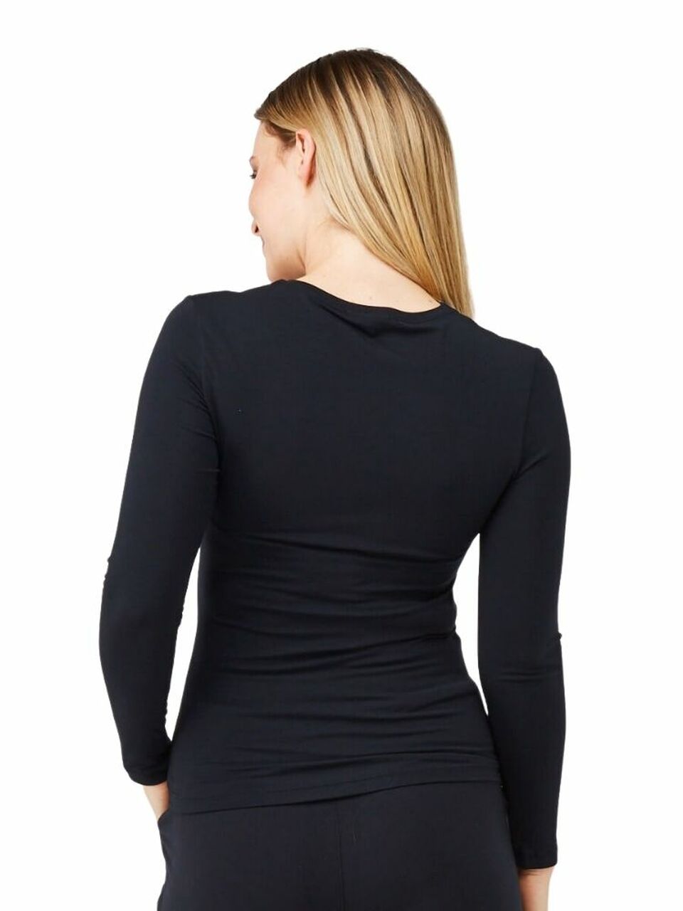 TANI High Neck Long Sleeve Top Modal 79276