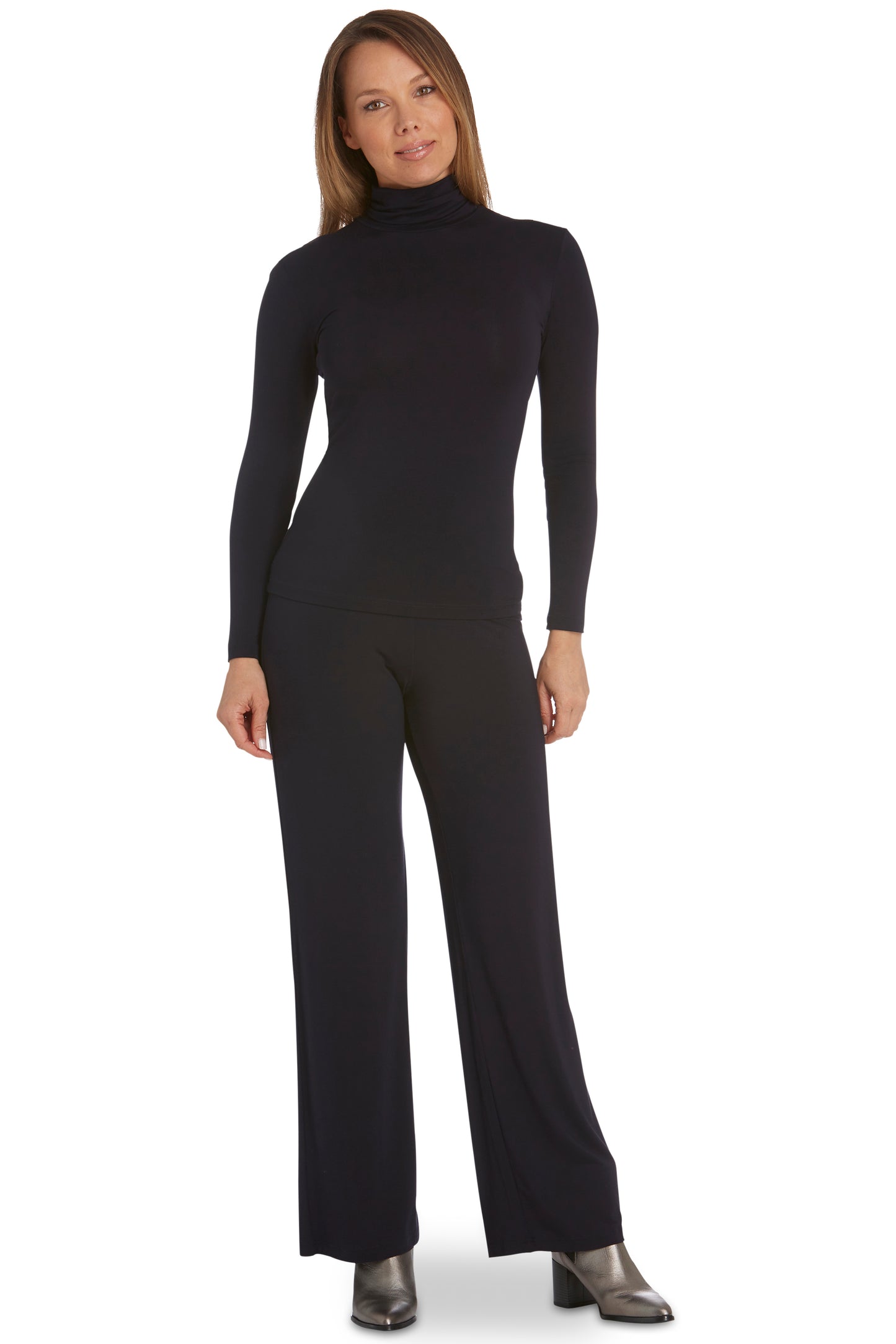 TANI Turtle Neck Long Sleeve Skivvy Modal 79278