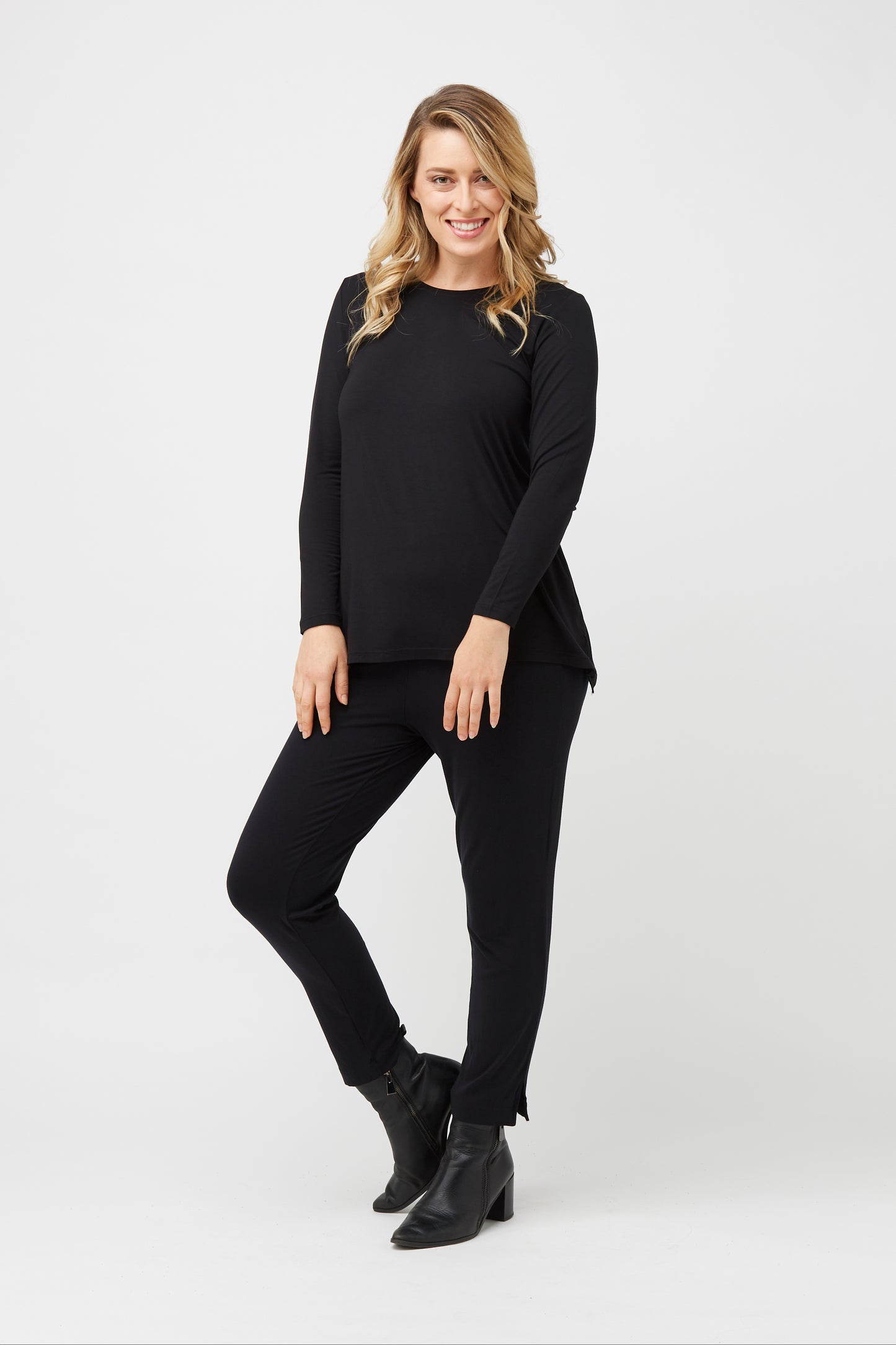 TANI Swing Long Sleeve Top Micro Modal 79372