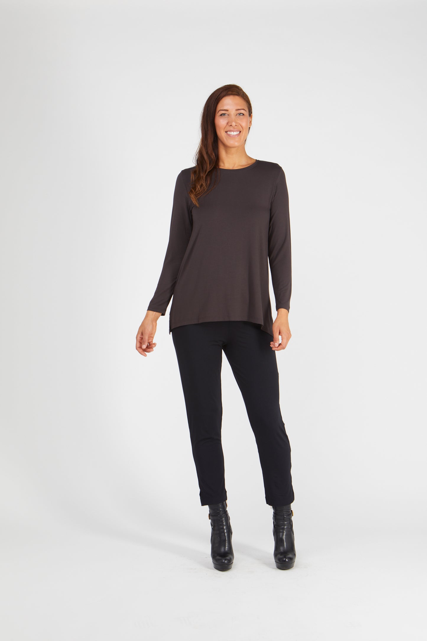 TANI Swing Long Sleeve Top Micro Modal 79372
