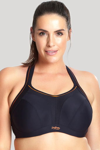SCULPTRESSE Non Padded Sports Bra 9441 - Black