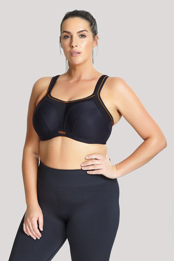 SCULPTRESSE Non Padded Sports Bra 9441 - Black