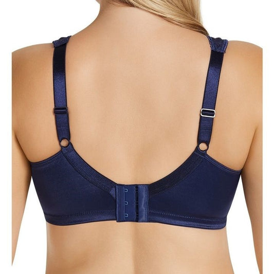 PLAYTEX Ultimate Lift and Support Wire Free Bra Y1055H - Blue Velvet/ Mother of Pearl/ Sandshell