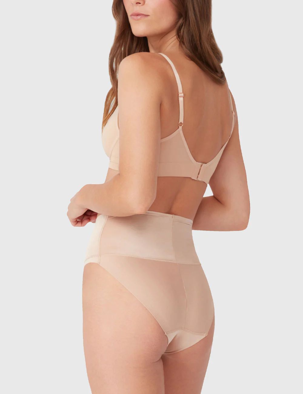 AMBRA Micro Grip Mid waist hi cut Brief AMSHMGMWHL