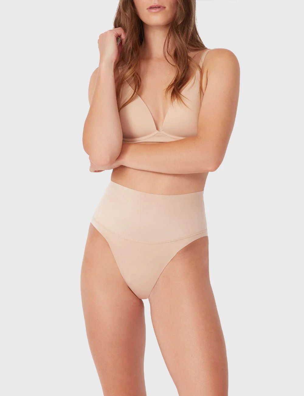 AMBRA Micro Grip Mid waist hi cut Brief AMSHMGMWHL