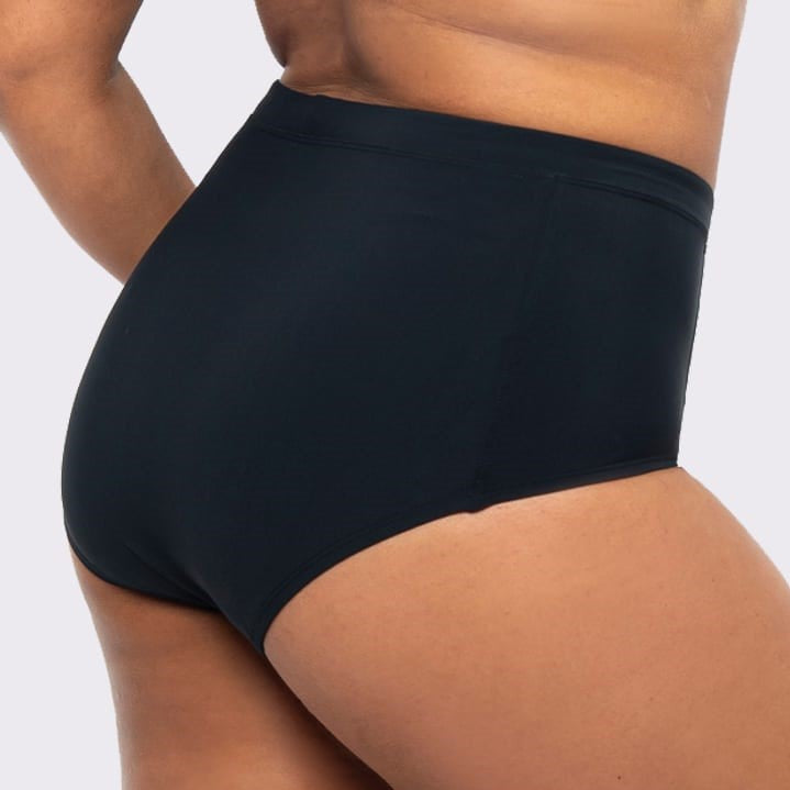 LASCULPTE Chlorine Resistant Full Brief Black BDSW2010