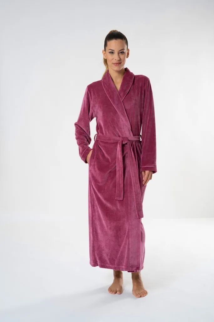 BELMANETTI Modal Cotton Velour Robe 8618