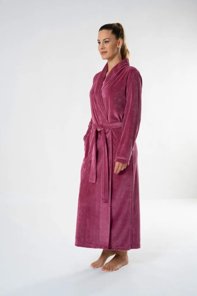 BELMANETTI Modal Cotton Velour Robe 8618