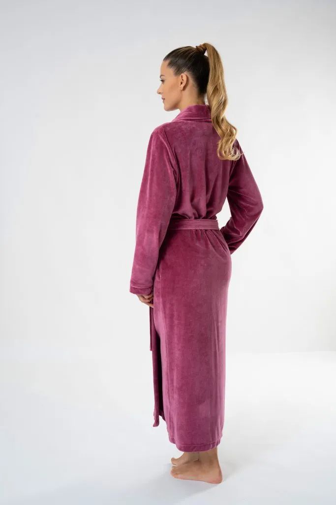 BELMANETTI Modal Cotton Velour Robe 8618