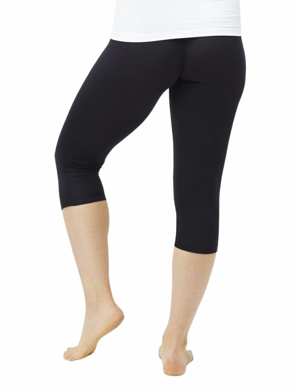TANI Mid Calf 3/4 Crop Micro Modal Soft Leggings 89228