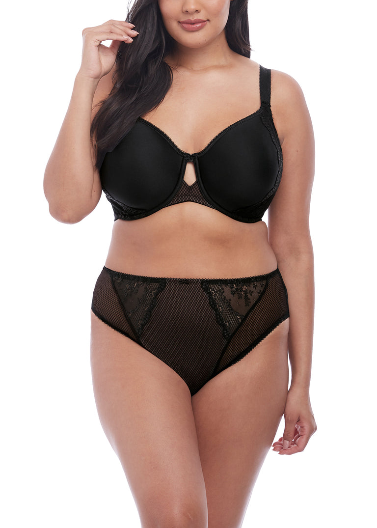 ELOMI Charley Moulded Spacer Uw Bra EL4383 - Black
