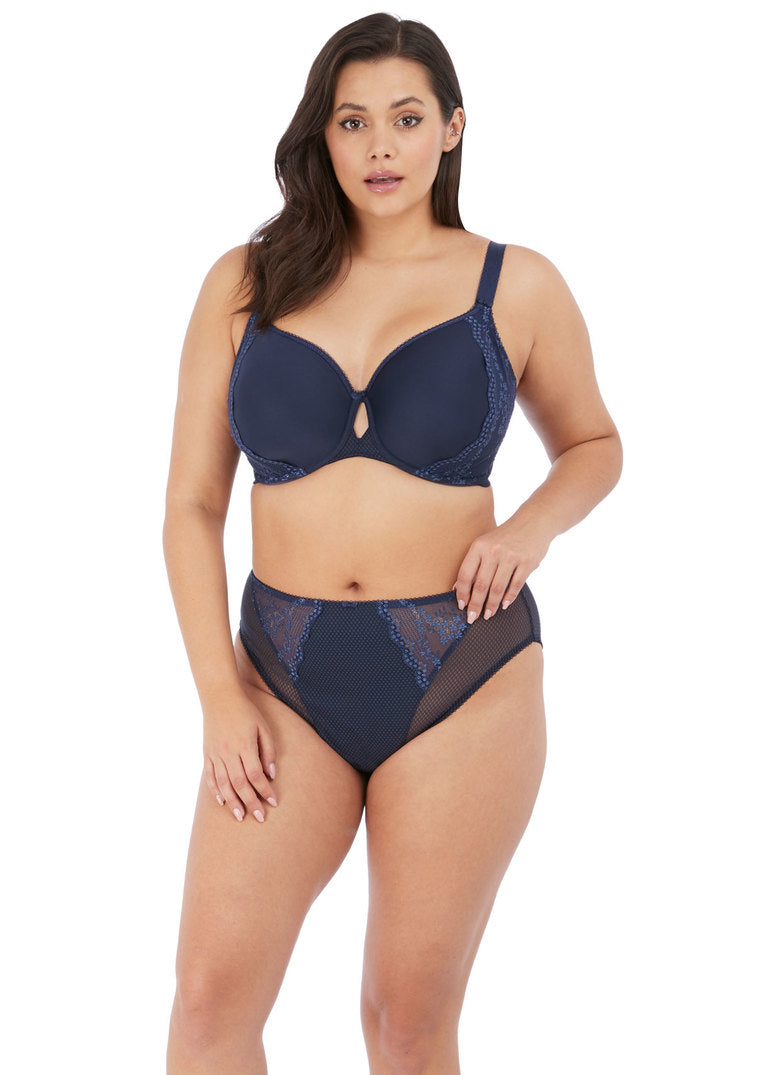 ELOMI Charley Moulded Spacer Uw Bra EL4383 - Navy