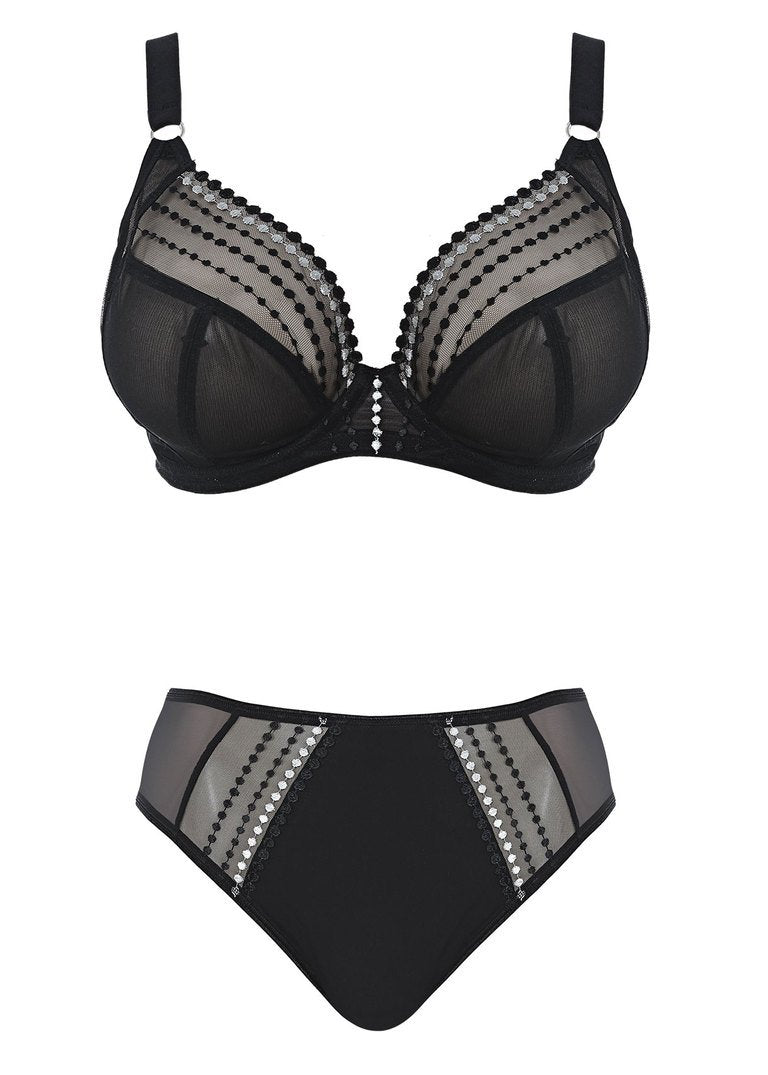ELOMI Matilda Uw Plunge Bra EL8900 - Black