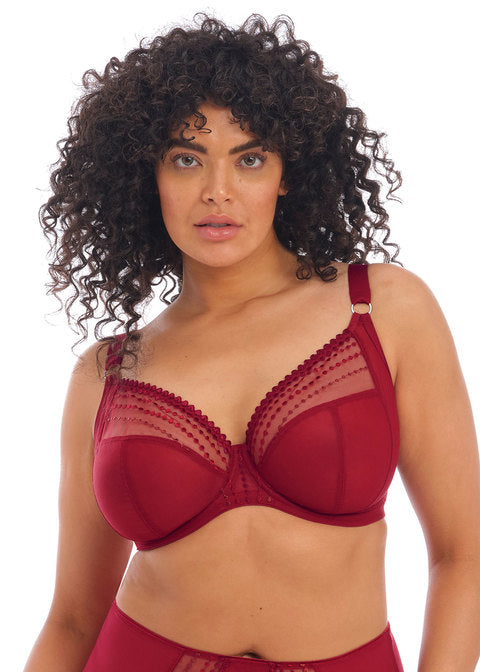 ELOMI Matilda Uw Plunge Bra EL8900 - Crimson