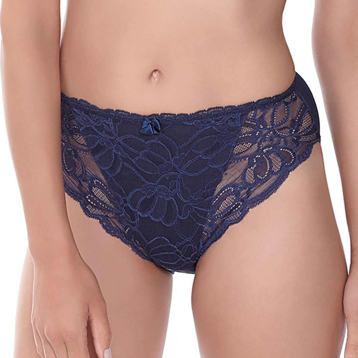 Fantasie Jacqueline Lace Navy Blue Brief Panty